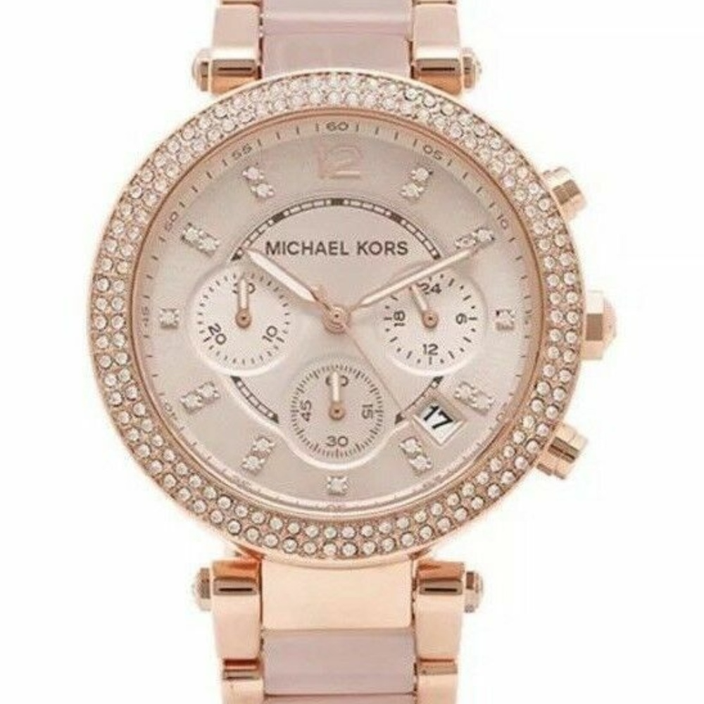 Michael Kors Parker Rose Gold Blush MK5896 Watch